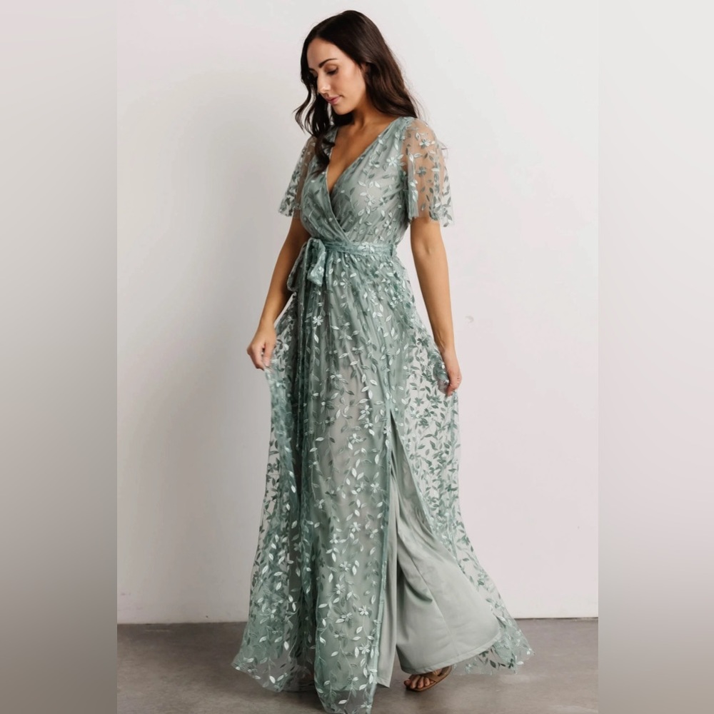Marseille Embossed Maxi Dress